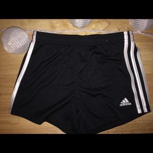 Adidas Shorts White and Black